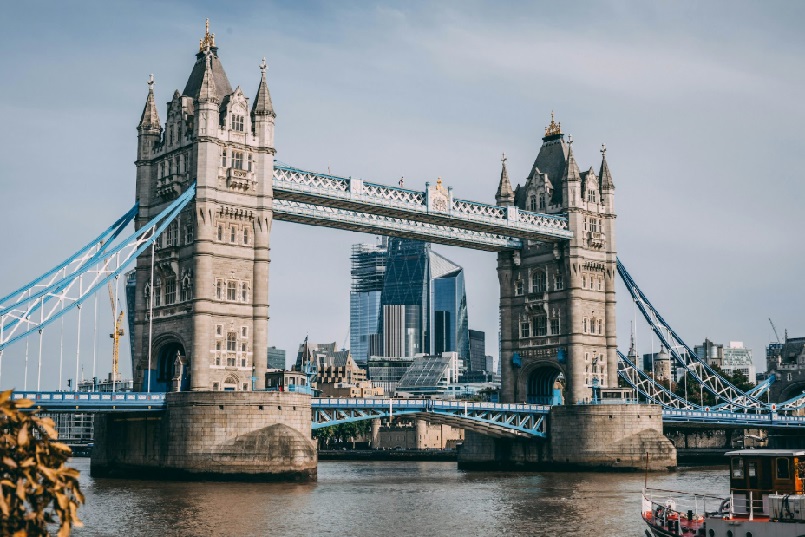 Tower Bridge in London, UK